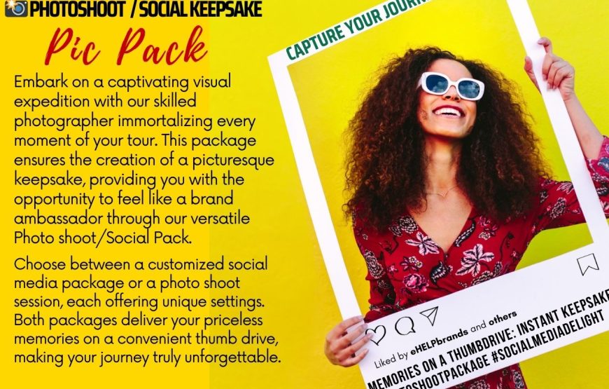 Photoshoot Social Keepsake Pack